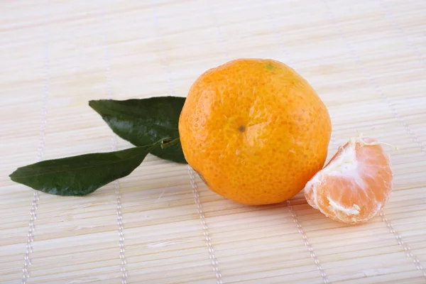 Beaucoup Mandarines Gros Plan — Photo