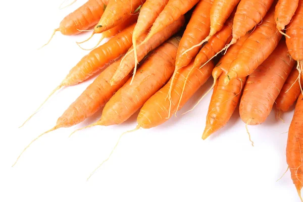 Carrots Isolated White — Stock Photo, Image