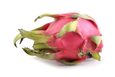 Pitahaya (ejderha meyvesi) beyaz üzerine izole