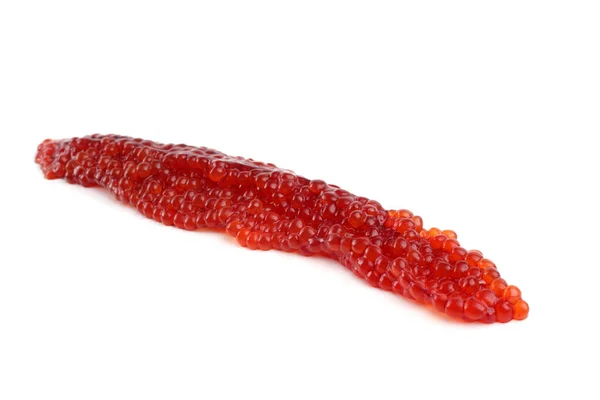 Caviar Rojo Aislado Blanco — Foto de Stock