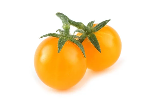 Tasty Ripe Tomatoes White Background — Stock Photo, Image