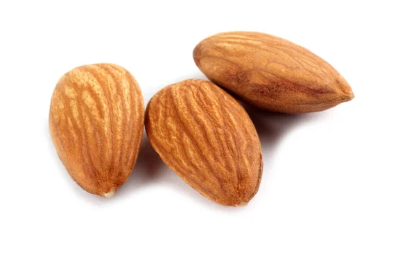 Close Fresh Healthy Almonds — Stock Photo, Image