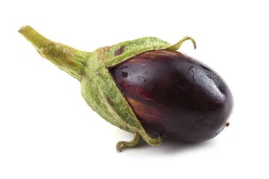 Olgun ve taze patlıcanlara yakın.