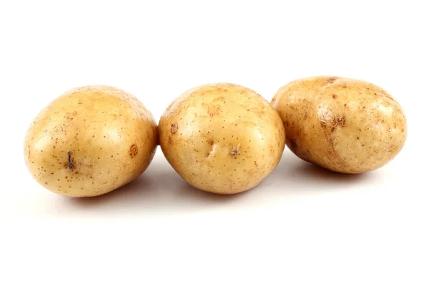 Sluiten Van Aardappeloogst — Stockfoto