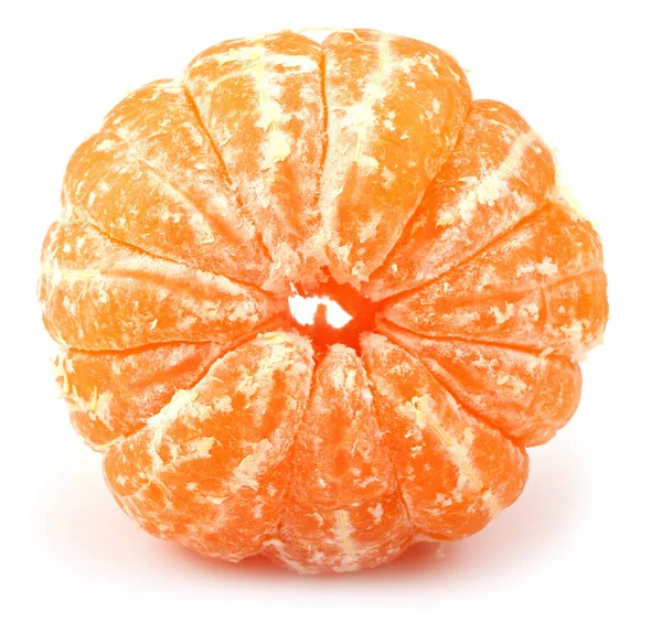 Mandarine Orange Isolée Sur Blanc — Photo