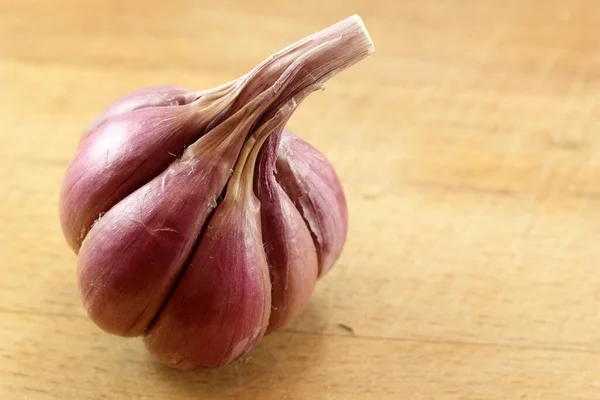 Frischer Aromatischer Knoblauch — Stockfoto