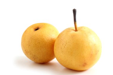 Taze olgun armutlara yakın.