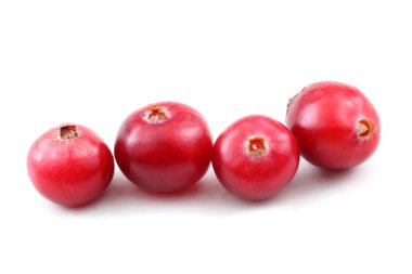 Taze ekşi yaban mersinlerini kapatın.