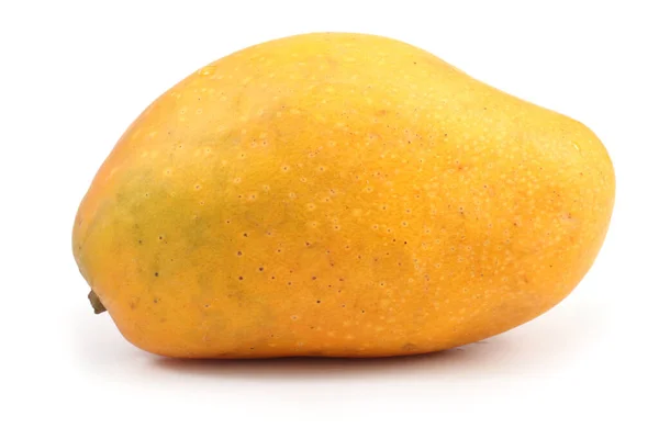Érett Mangó Gyümölcs Izolált Fehér Alapon — Stock Fotó