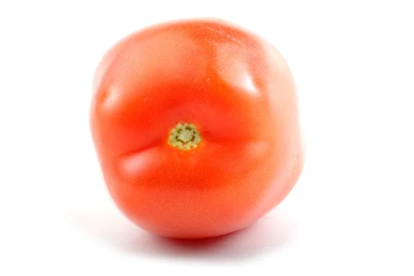 Leckere Reife Tomaten Auf Weißem Hintergrund — Stockfoto