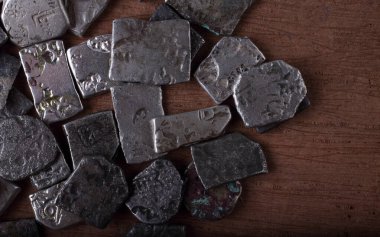 Papirüsteki eski Hint paraları