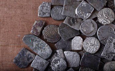 Papirüsteki eski Hint paraları