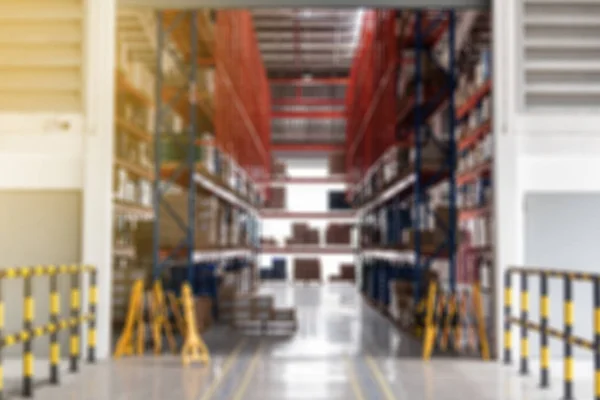 Blurred storage warehouse concept for background,logistic concept