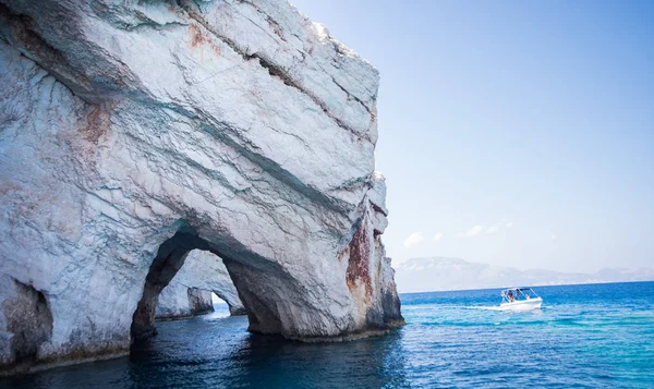 Zakynthos Adası Yunanistan Mavi Mağaralar — Stok fotoğraf