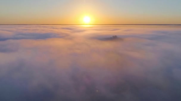 Flug Über Den Wolken — Stockvideo