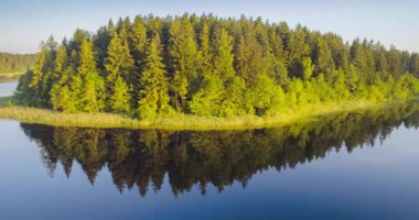 Sabah güzel bir göl
