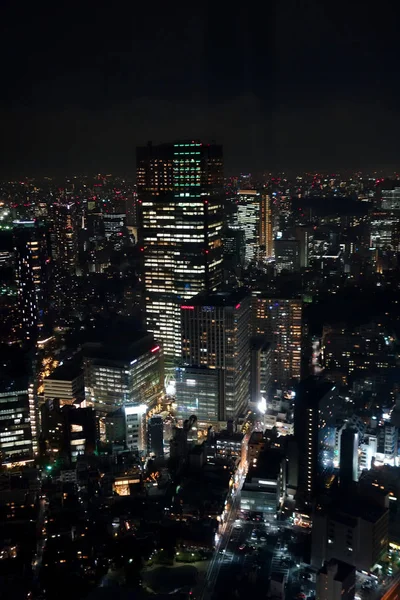 東京の空中夜景 — ストック写真