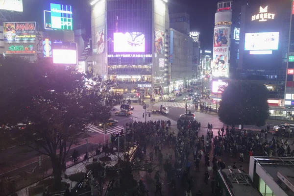 Pemandangan malam kota Tokyo. — Stok Foto