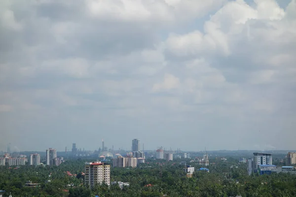 Luftaufnahme Der Stadt Kochi Indien — Stockfoto