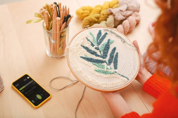 Mutfak için resim işletmede yaratıcı ev kadını