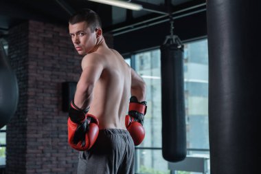 Onun eğitim koçu ile zevk kas avcı