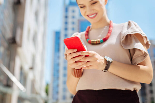 Выборочный фокус современного смартфона
