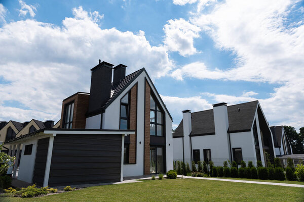 Close up of a beautiful house