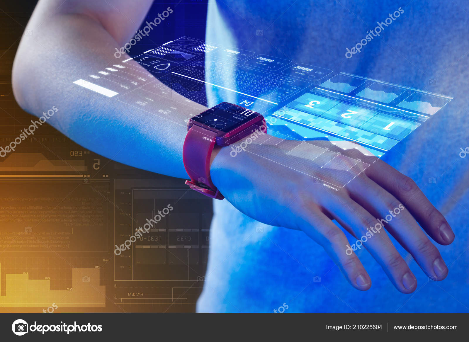 Holographic smartwatch clearance