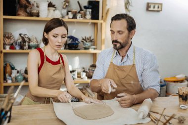 Birlikte çalışırken inanılmaz duygu potters birkaç