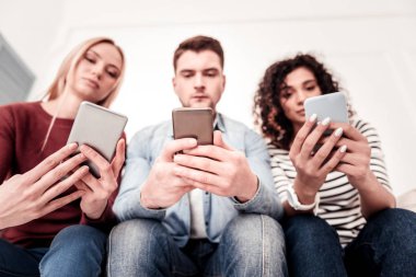 Seçici odak yenilikçi Smartphones