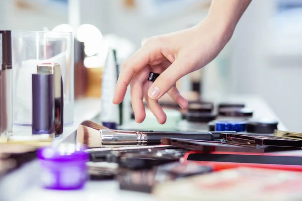 Close up of beautiful nice female hand — Stock Photo, Image