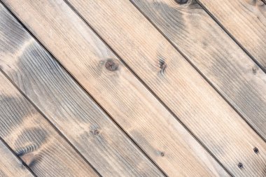 Yaşlı ahşap plakalar ile inşa Rustik masa