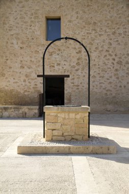 Alicante kale İspanya'de antik su