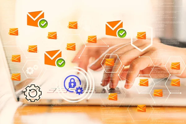 Hotmail Wachtwoord Beveiliging Reset Wachtwoord Lossen Oplossing — Stockfoto