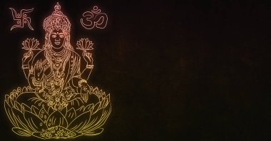 Başarı için Maa Lakshmi 'ye Şanlı Tapış