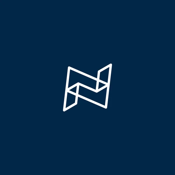 Монограма Літери Мінімалістичний Логотип Значок Векторний Елемент Дизайну Творчий Логотип — стоковий вектор