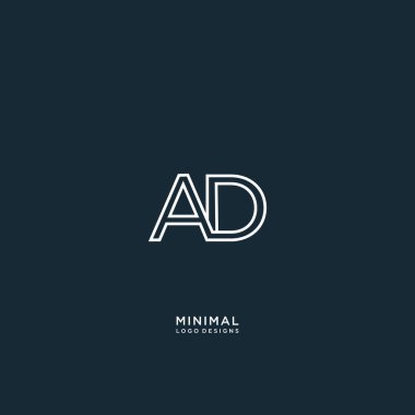 İlk harf reklam yenilikçi logo tasarımı