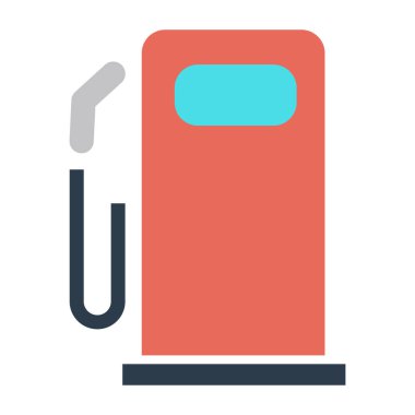 benzin istasyonu simge - benzin pompası, benzin sembolü. enerji işareti.