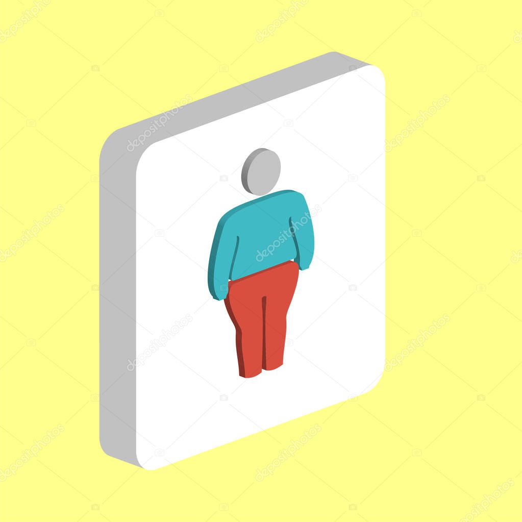 Fat Man, Obesity computer symbol