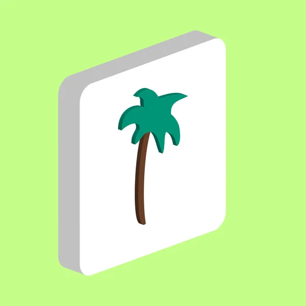 Symbol počítače Palm — Stockový vektor