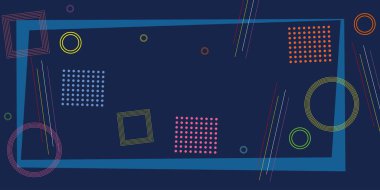 renkli soyut geometrik arkaplan. modern duvar kağıdı