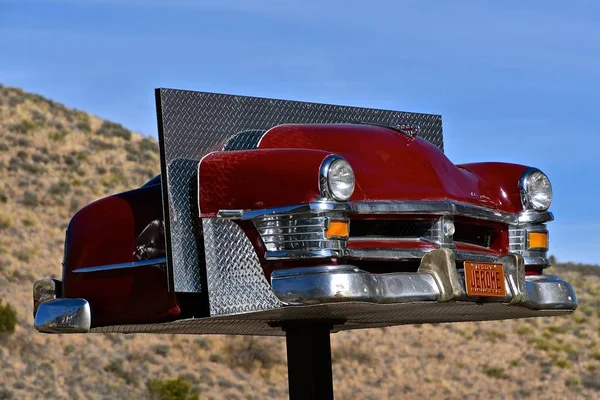 Jerome Arizona Stycznia 2018 Jerome Licencjonowanych Pozłacane Samochód Jest Chevy — Zdjęcie stockowe