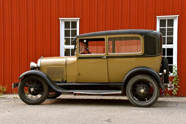 Bonanzaville North Dakota Août 2018 Modèle Restauré Ford 1930 Est — Photo