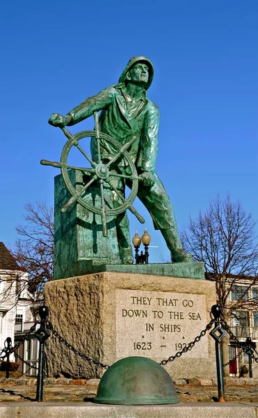 Memorial Para Aqueles Que Perderam Vida Mar Gloucester — Fotografia de Stock