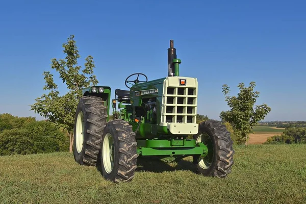 Rollag Minnesota September 2018 Ein Alter Restaurierter Oliver 1800 Traktor — Stockfoto