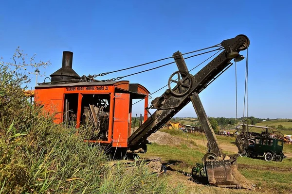 Rollag Minnesota September 2018 Den Gamla Marion Steam Spade Visar — Stockfoto