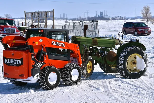 Barnesville Minnesota Marzo 2019 Trattore Kubota Ssv65 Prodotto Della Kubota — Foto Stock