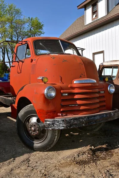 Lake Park Minnesota Mei 2019 Oude Rusty Full Ton Truck — Stockfoto