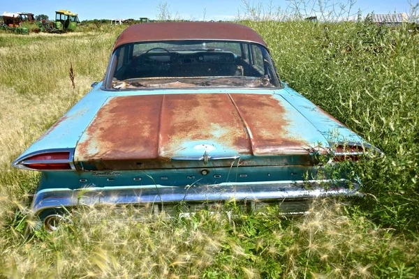 Barnesville Minnesota Julho 2020 Velho Carro Junker Oldsmobile Uma Marca — Fotografia de Stock