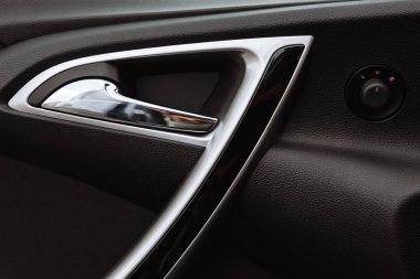 Şık araba tanıtıcının görünümü Kapat